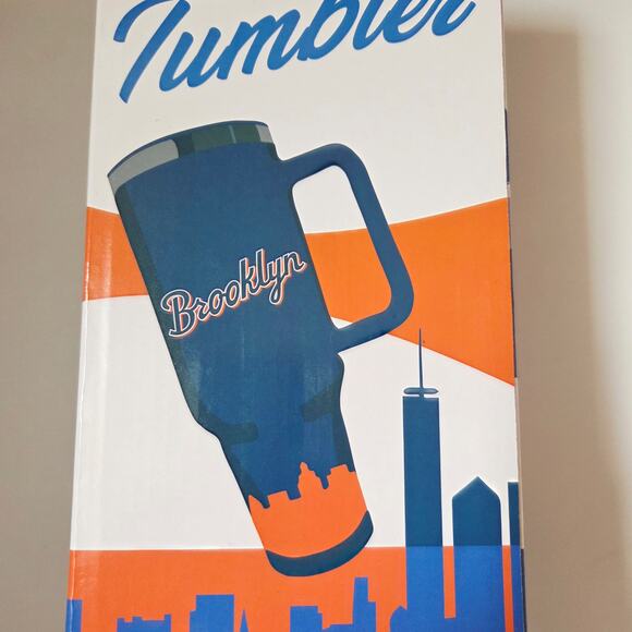 BROOKLYN CYCLONES SGA TUMBLER CONEY ISLAND COFFEE TRAVEL MUG BEVERAGE CUP - Picture 2 of 7